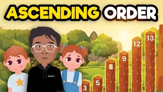 Basic Maths - Let's learn Ascending Order with Examples | Class 1 to 3 #mathforkids