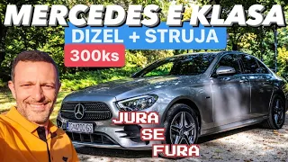 Hibrid a dizel! Mercedes E 300de - Jura se fura