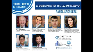 Virtual Forum: Afghanistan After the Taliban Takeover of Power