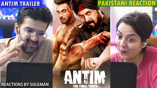 Pakistani Couple Reacts To ANTIM The Final Truth Trailer | Salman Khan, Aayush Sharma