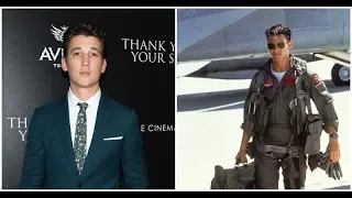 MILES TELLER IS TOM CRUISE'S PROTEGE IN TOP GUN SEQUEL