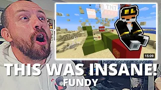 THIS IS INSANE! Fundy So I Coded Snake In Minecraft... (FIRST REACTION!)