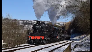 Keighley & Worth Valley Railway LMS 100 Steam Gala 1250TH VIDEO!!!!!!!!!!