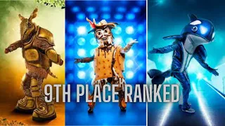 9th Place Ranked (Masked Singer)
