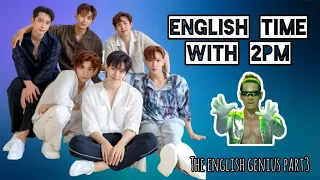 English time with 2PM