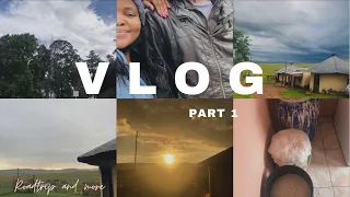 VLOG| Part 1: travelling from JHB to EC+meet my family dayssss before the BIG day(Umhlonyane).