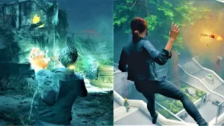 EPIC SuperPower Combat Moments - Control VS Quantum Break | RTX Gameplay