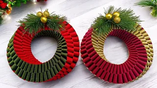 Christmas Beauty Craft | Yin-Yang Twisted Wreath for Home Decor | I. Sasaki Original