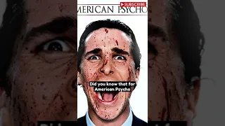 Did You Know That Christian Bale Was Inspired By Tom Cruise For American Psycho...#shorts