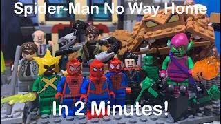 LEGO Spider-Man: No Way Home In 2 Minutes!!