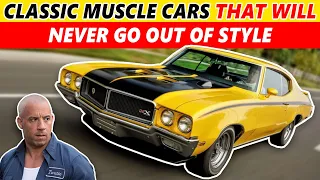 American Muscle Cars That Will Never Go Out Of Style | 10 best Muscle cars of 60s and 70s