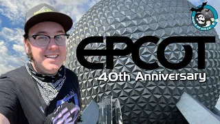 EPCOT 40TH ANNIVERSARY CELEBRATION | My Full Day Experience | Ceremony, Crazy Crowds & More!