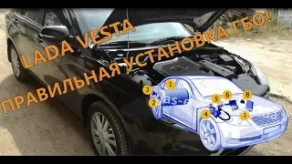 LADA VESTA 1.8 Comfort Image - ПРАВИЛЬНАЯ УСТАНОВКА ГБО и МУЛЬТИРУЛЯ