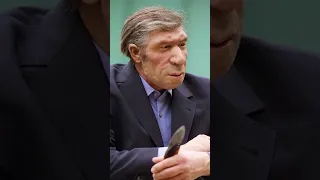 Así sería el hombre neandertal si viviera en la actualidad 🤔☄️ #shorts