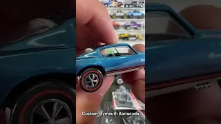 Hotwheels Custom Plymouth Barracuda #blue