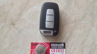 Change the battery in the SMART KEY