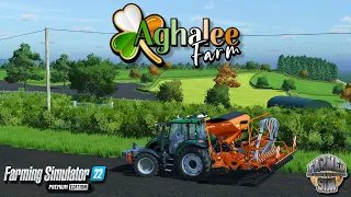 SOWING OUR FIRST SEED! - Aghalee Farm - Episode 3 - Farming Simulator 22