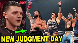 Rhea Ripley Creates New Judgment Day with Roman Reigns & Rey Mysterio as Dominik Mysterio is Upset