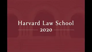 Harvard Law School 2020