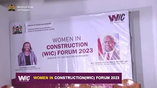 Women in Construction (WIC) FORUM 2023