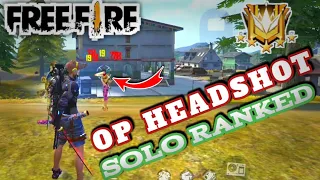 free fire ranked solo booyah gameplay ||headshot montage solo rush tips||op headshot jkr thor gaming