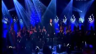 Alfie boe performing on Irish TV on 22 April 2011