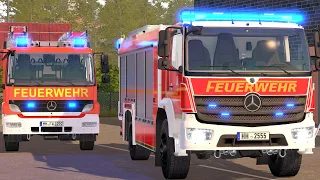 Emergency Call 112 - Hamburg Volunteer Firefighters on Duty! 4K