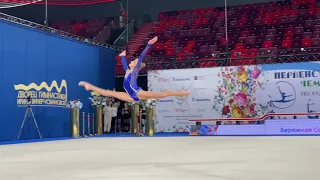 Sofia Berejnaya Ribbon Junior Moscow Championship 2023