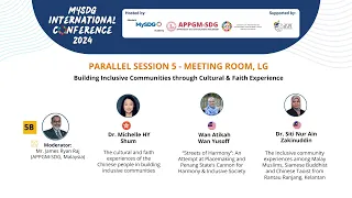 MySDG International Conference 2024 | Parallel Session 5B