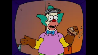 Simpsons - Krusty Burger Ribwich Commercial #imspellingasfastasican