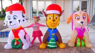Happy New Year with Funny Stacy and Christmas Toys