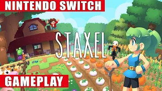 Staxel Nintendo Switch Gameplay