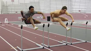 Workout Wednesday: Texas A&M Hurdlers Prep For 2024 NCAA Division I Indoor Track and Field Champs