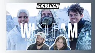 Who I Am - Restrung Version Reaction! #putriariani #alanwalker #pederelias #reaction #viral #trend