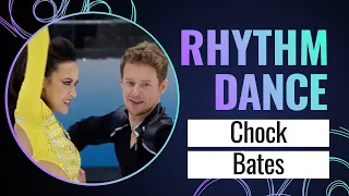 CHOCK / BATES (USA) | Ice Dance Rhythm Dance | GP Final 2023 | #GPFigure