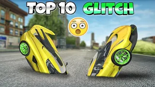 Top 10 dangerous glitch🤯 in Extreme car driving simulator