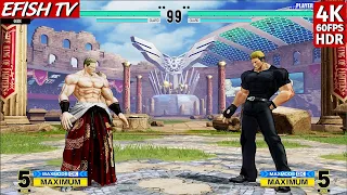 Geese Howard vs Ryuji Yamazaki (Hardest AI) - KOF XV