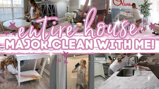 2022 WHOLE HOUSE CLEAN WITH ME | EXTREME CLEANING MOTIVATION | Lauren Yarbrough