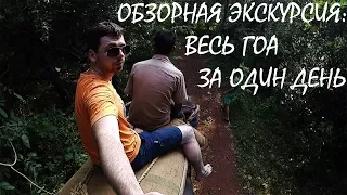 TripVlog - Goa. Весь ГОА за 1 день - экскурсия. Водопад Дудхсагар, плантация специй, старый ГОА