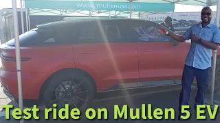 I get to Test ride the Mullen 5 Electric SUV with better performance and Improvements