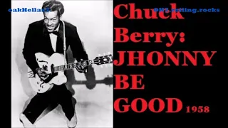Chuck Berry: JHONNY BE GOOD 1958 oakHellas7.  OH7.rolling rocks