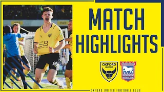 Oxford United v Ipswich Town highlights