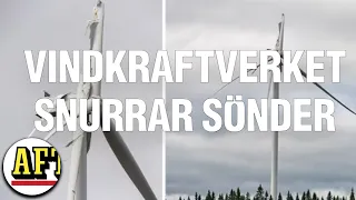 Här snurrar vindkraftverket sönder: Kraftigaste smällen jag hört i mitt liv