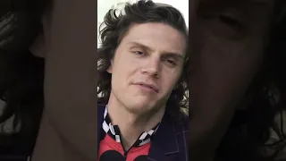 Evan Peters anwering interesting Qs 💖 #shorts #evanpeters