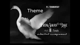 P.I.Tchaikovsky Swan Lake  THEME/orchestral accompaniment