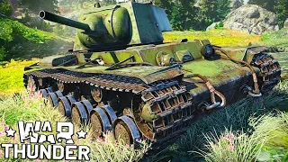 ТЯЖЕЛЫЙ ТАНК - ЛЕГЕНДА! КВ-1 В WAR THUNDER! ОБЗОР ТАНКОВ! СОВЕТСКИЕ ТАНКИ В ВАР ТАНДЕР!