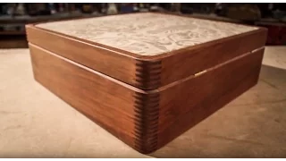 Ipe Wood & Leather Box