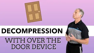 How to Apply Traction (Decompression) to Neck/Pinched Nerve With Over-the-Door Traction Device