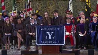 Yale Graduation Speaker Breaks Up with Boyfriend During Speech | Rebecca Shaw and Ben Kronengold