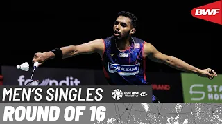 KFF Singapore Badminton Open 2024 | Kenta Nishimoto (JPN) vs. H.S. Prannoy (IND) [8] | R16